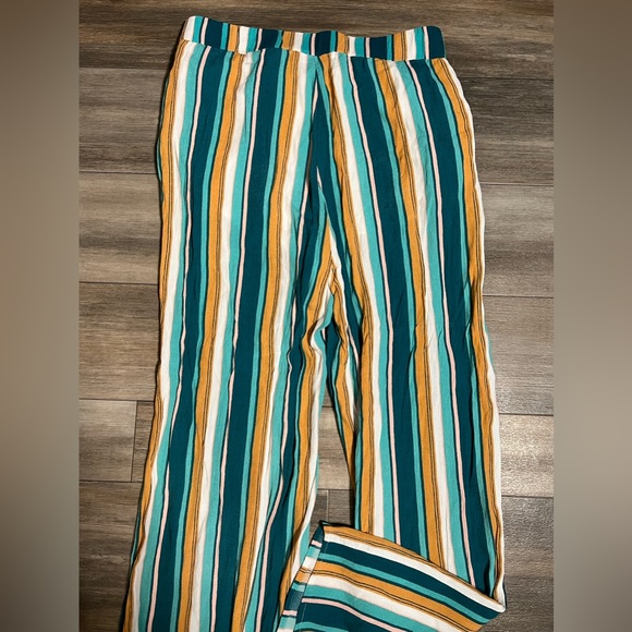 Anthropologie The Impeccable Pig Striped Pants- Large - Picture 9 of 11
